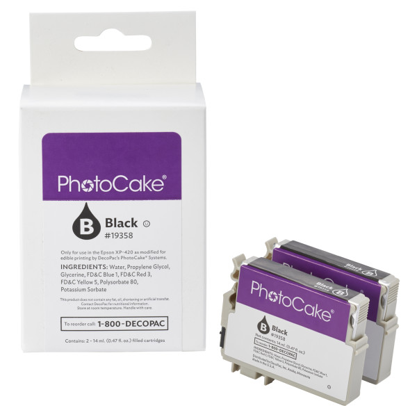XP420 Black Cartridge PhotoCake® Ink