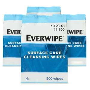 Tork, Everwipe® Surface Care Wet Wipe Jumbo Rolls,  900 Wipes/Container