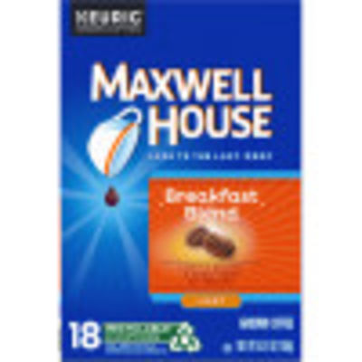 Maxwell House Breakfast Blend Coffee K-Cup Pods 5.57 oz Box
