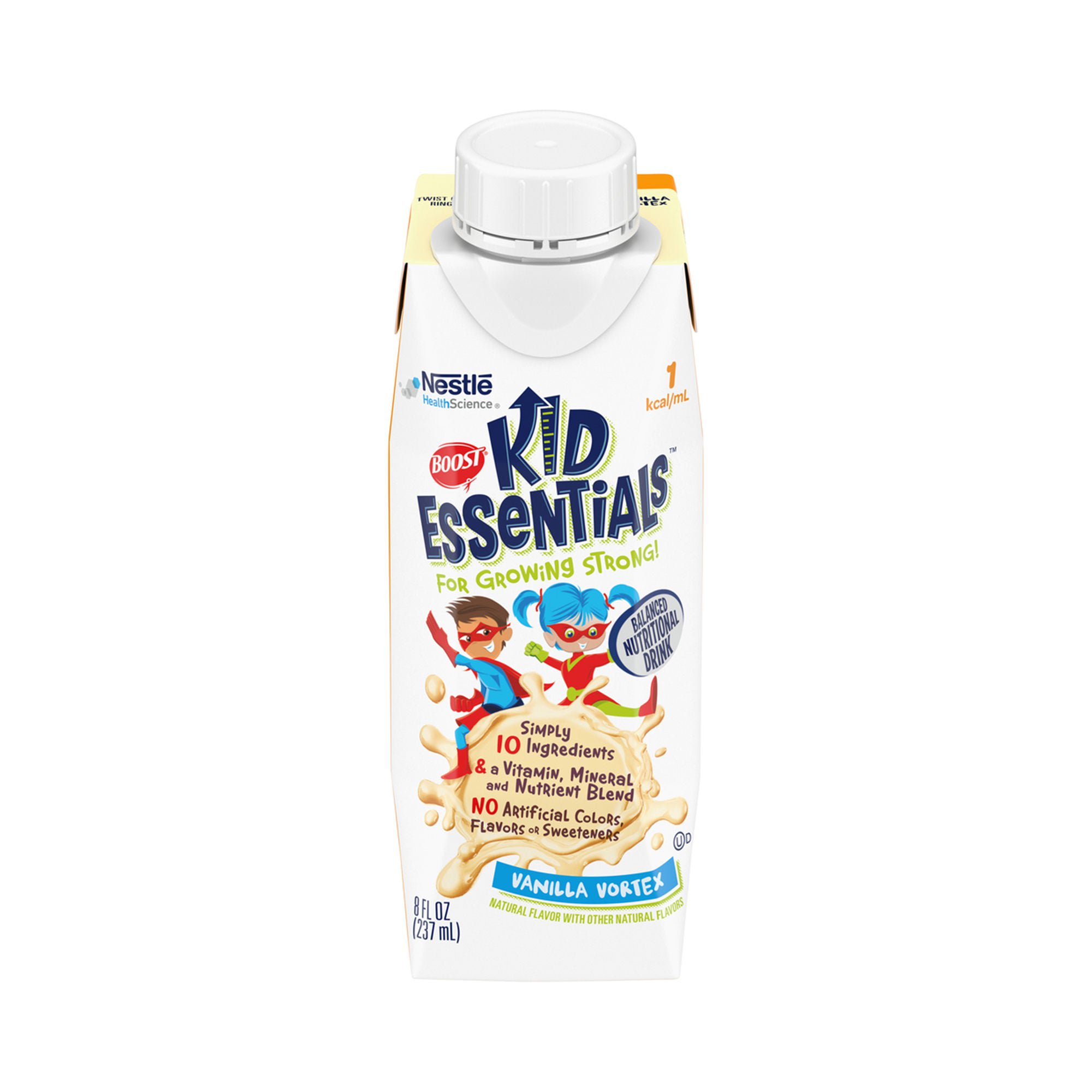 Boost® Kid Essentials™ Balanced Nutritional Drink, Vanilla, 8-ounce Carton