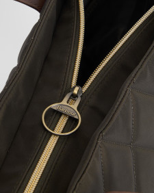 Quilted Tote Bag Olive