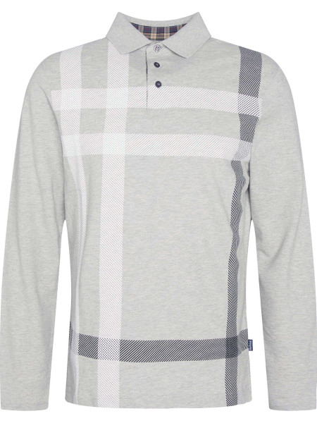 Blaine Tartan Long-Sleeved Polo Shirt