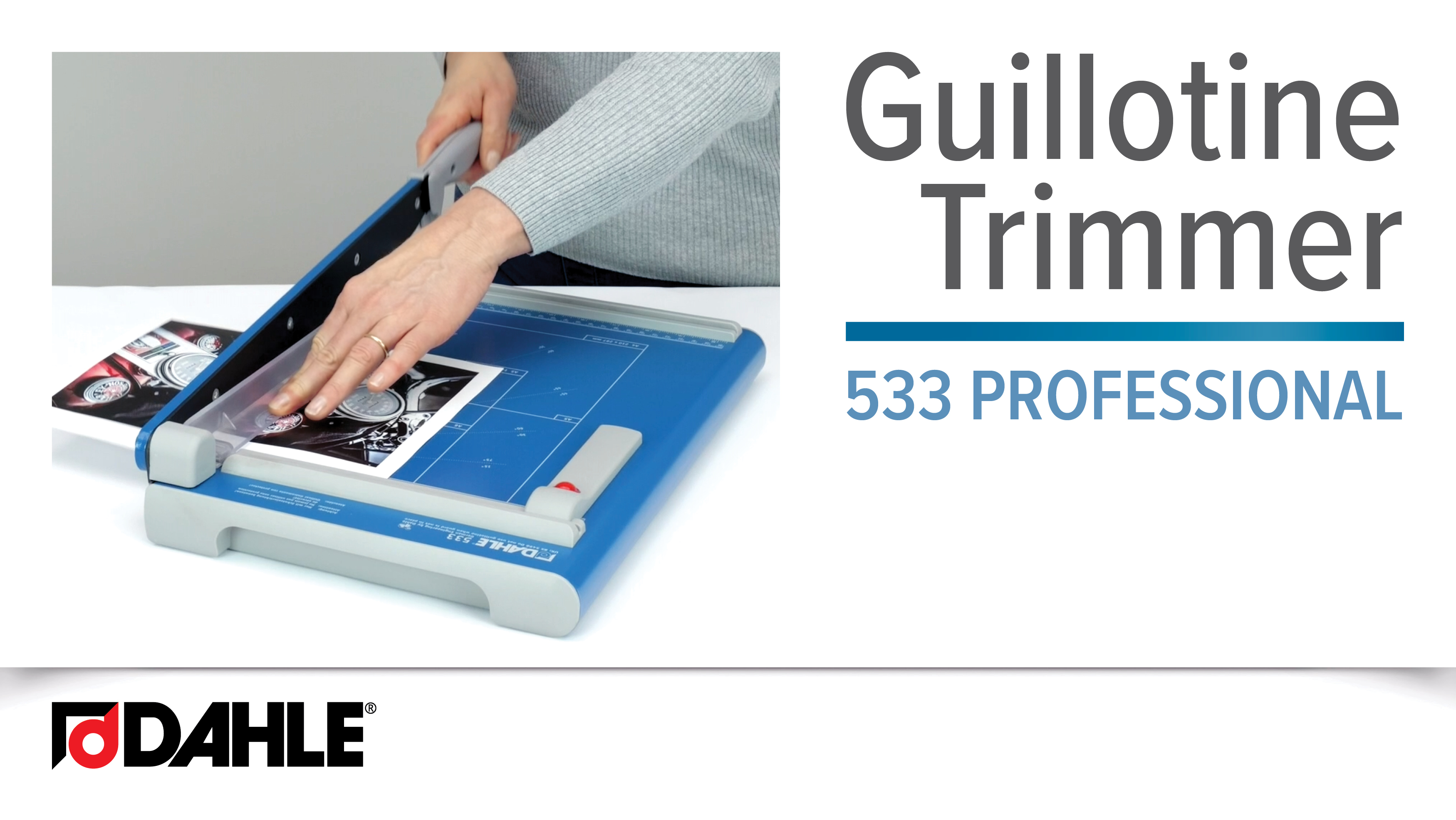 <big><strong>Dahle 533 </strong></big><br>Professional Guillotine