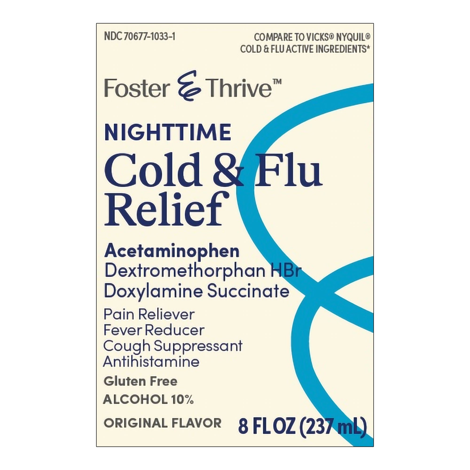Foster & Thrive™ Nighttime Cold & Flu Relief Liquid, Original