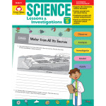 Evan-Moor Educational Publishers Science Lessons and Investigations, Grade 5 EMC4315