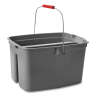 Rubbermaid Commercial, 19qt, Pail, Gray