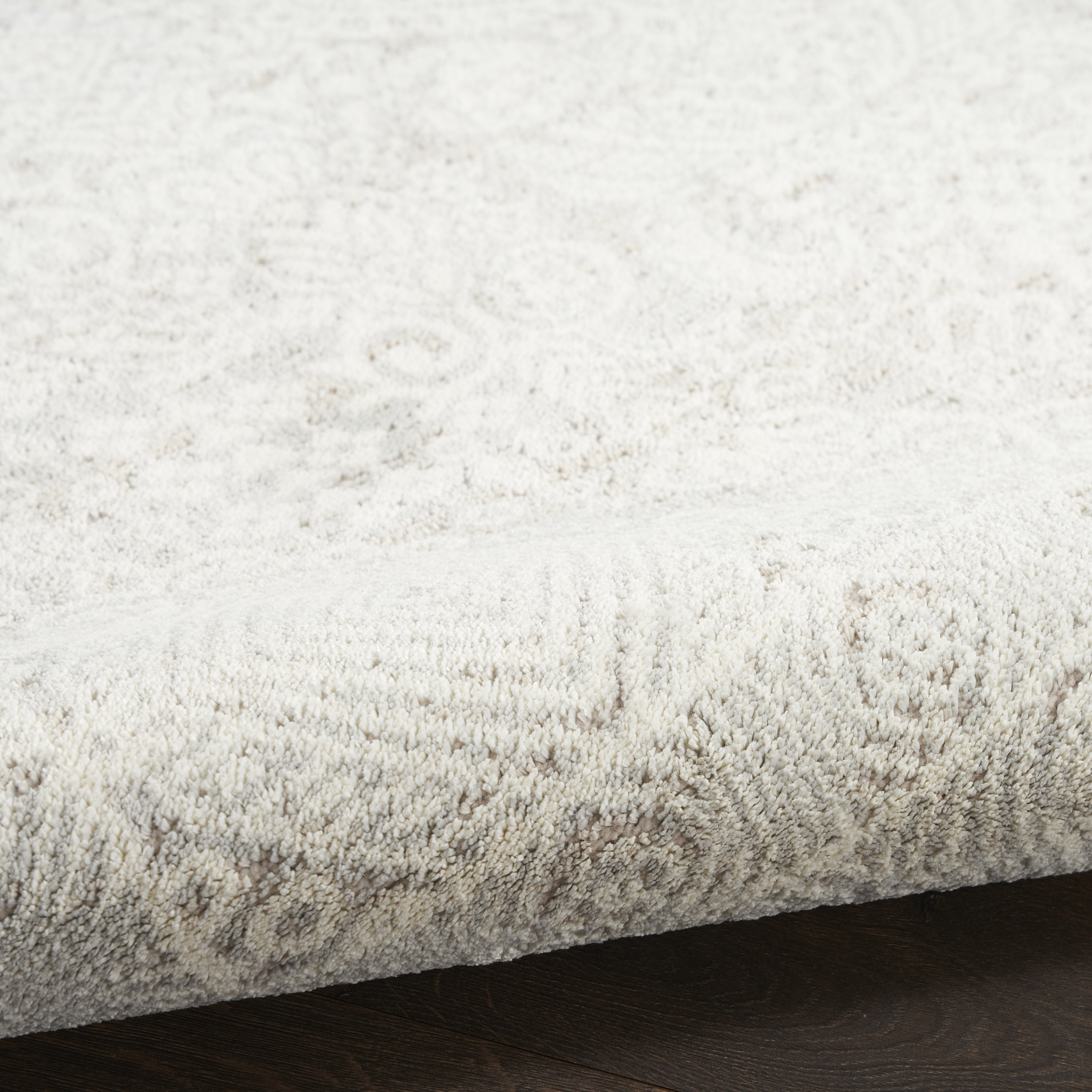 Nourison Eco Cycle 3'11" x 5'11" Silver Ivory Vintage Indoor Rug