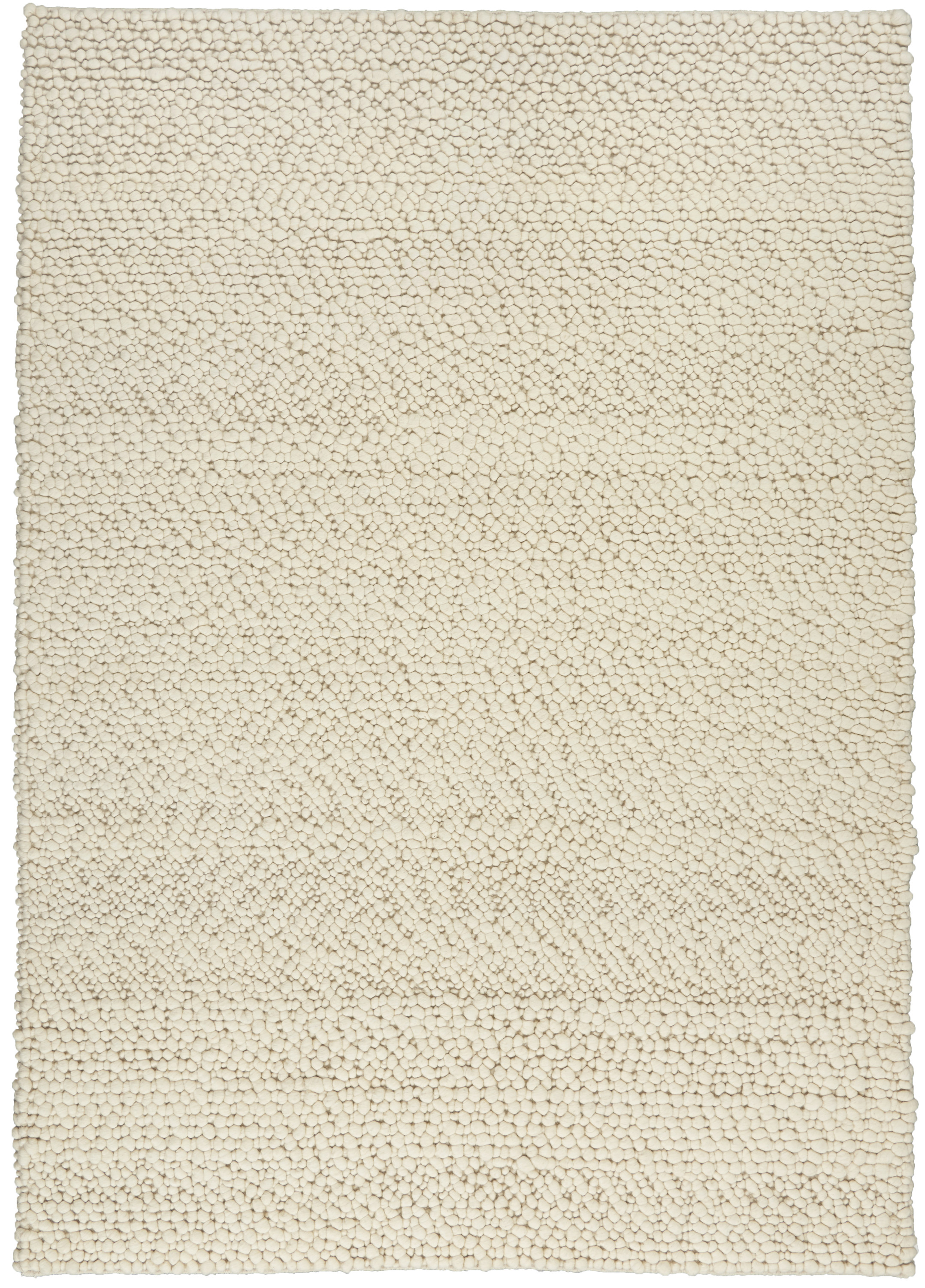Calvin Klein Riverstone 4' x 6' Ivory Farmhouse Indoor Rug