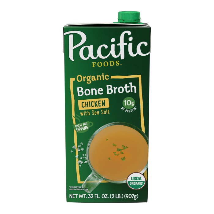 Organic Salted Chicken Bone Broth