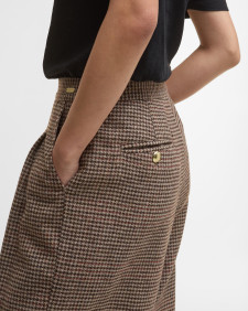 Pantaloni in lana Sophia dalla vestibilità leggermente aderente 