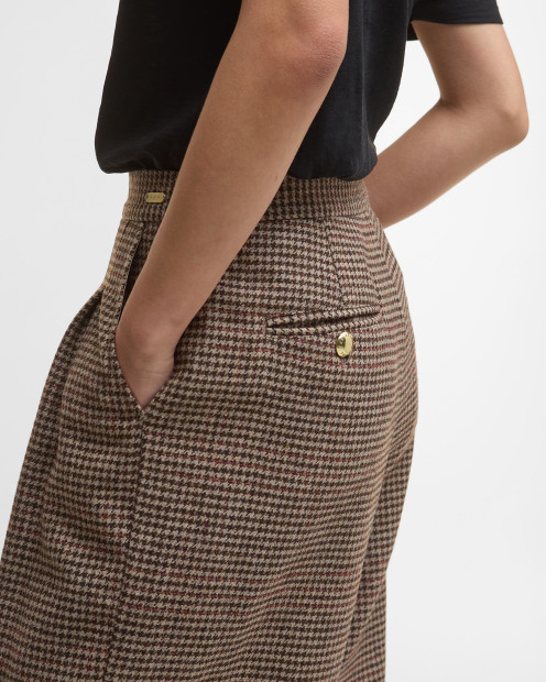 Pantaloni in lana Sophia dalla vestibilità leggermente aderente 