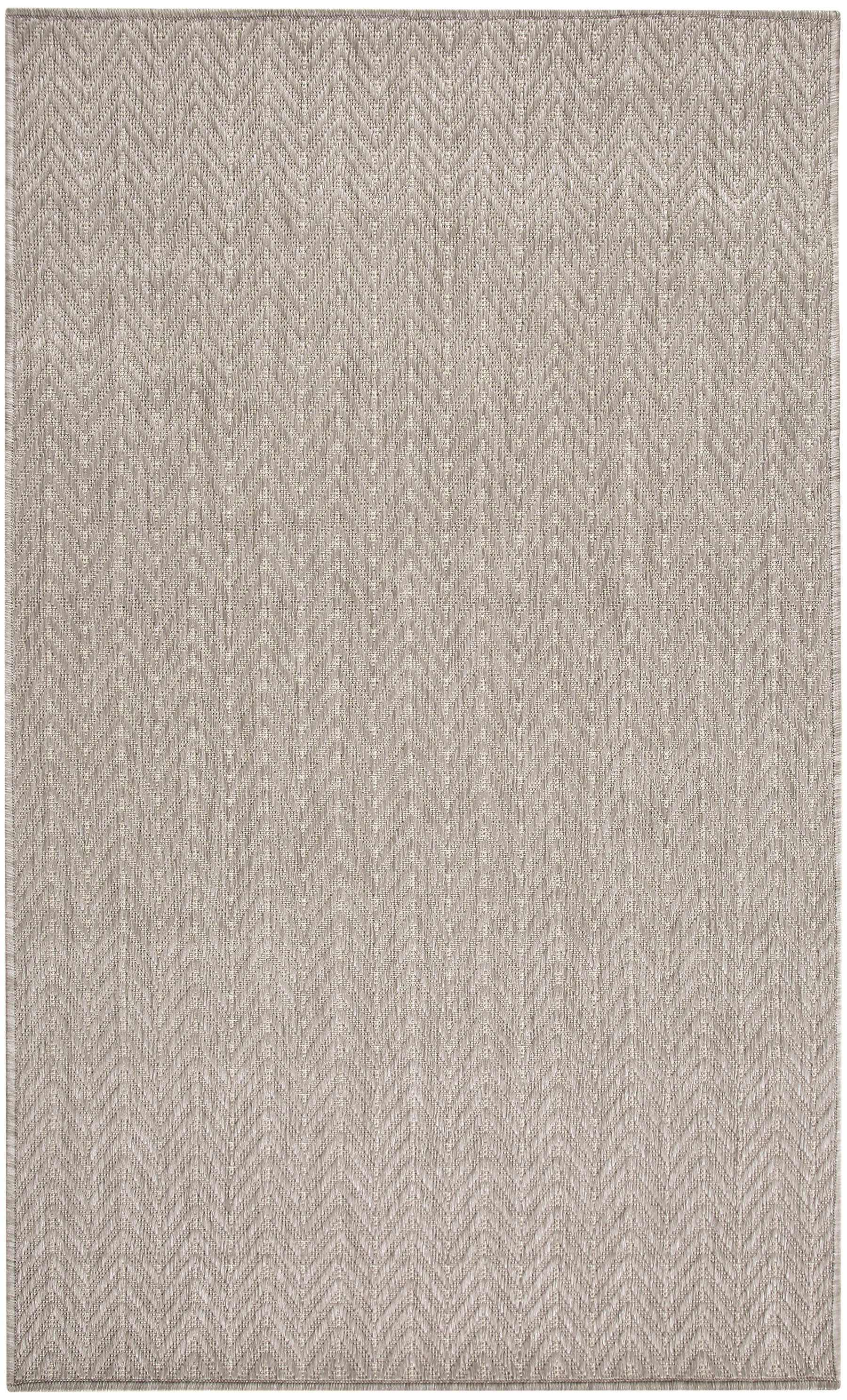Nourison Horizon Indoor/Outdoor 3' x 5' Grey Modern Rug