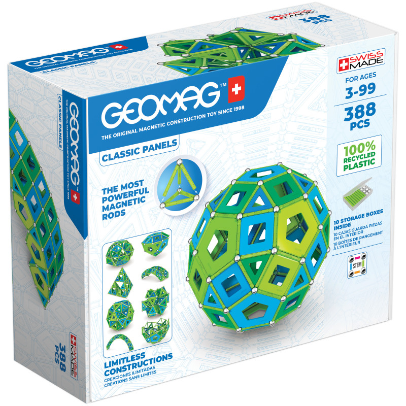 MASTERBOX Panels Cold Colors Recycled, 388 Pieces