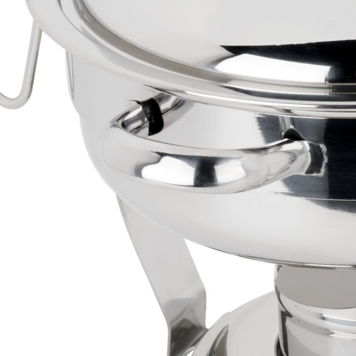 4-quart Orion® round chafer with liftoff cover