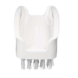 Impact, 3.5in, Hand and Nail Brush, Nylon Bristles, White