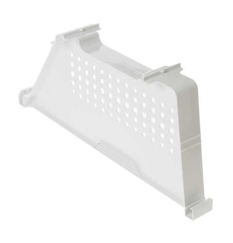 Refrigerator bottom basket divider