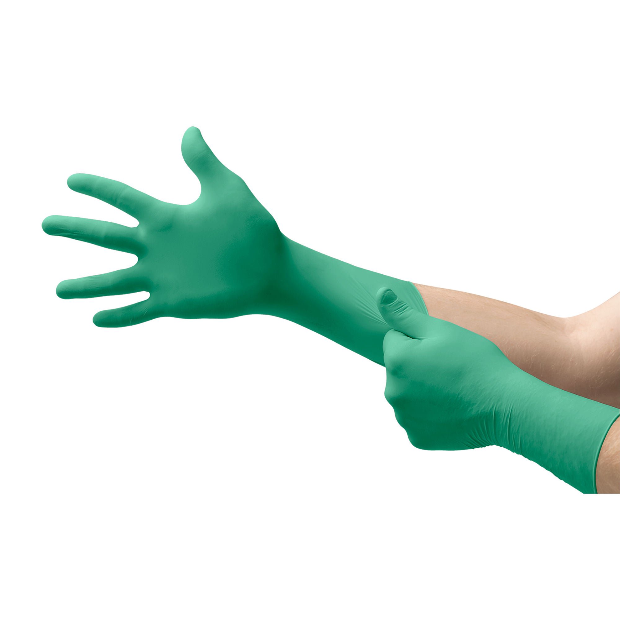 Microflex Medical GLOVE, NITRL TOUCHNTUFF LNG CUFF DISP MED (100/BX 10BX/CS)