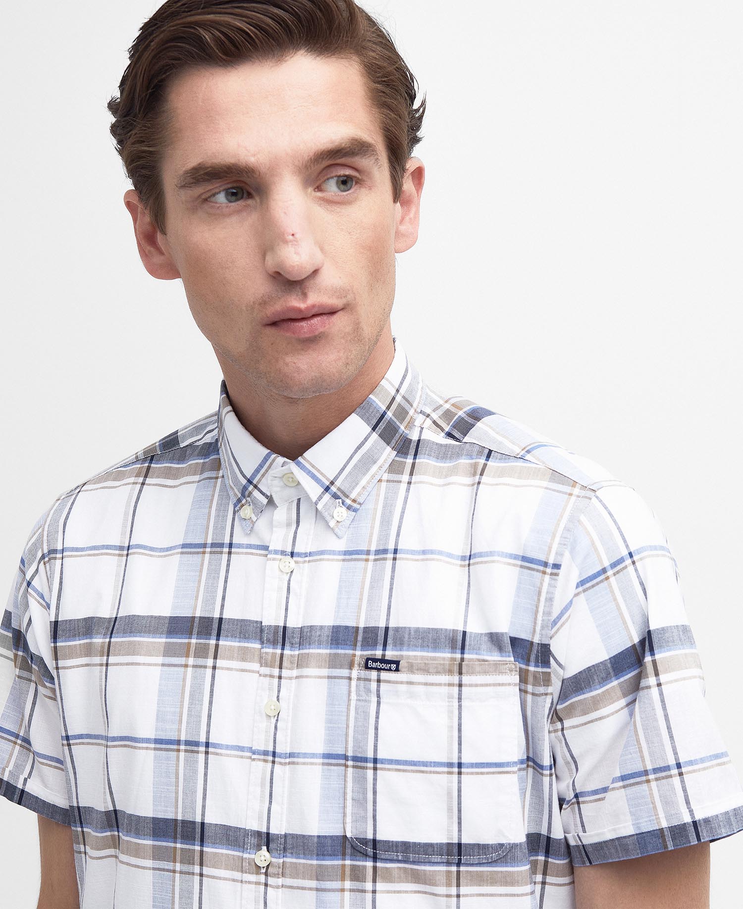 Dudley Tailored Short-Sleeved Shirt image number 3