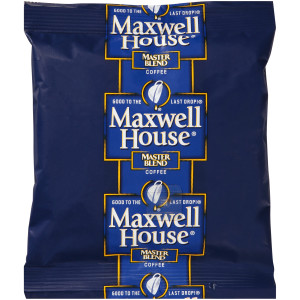 MAXWELL HOUSE Master Blend Coffee, 3.75 oz. Bag (Pack of 64) image
