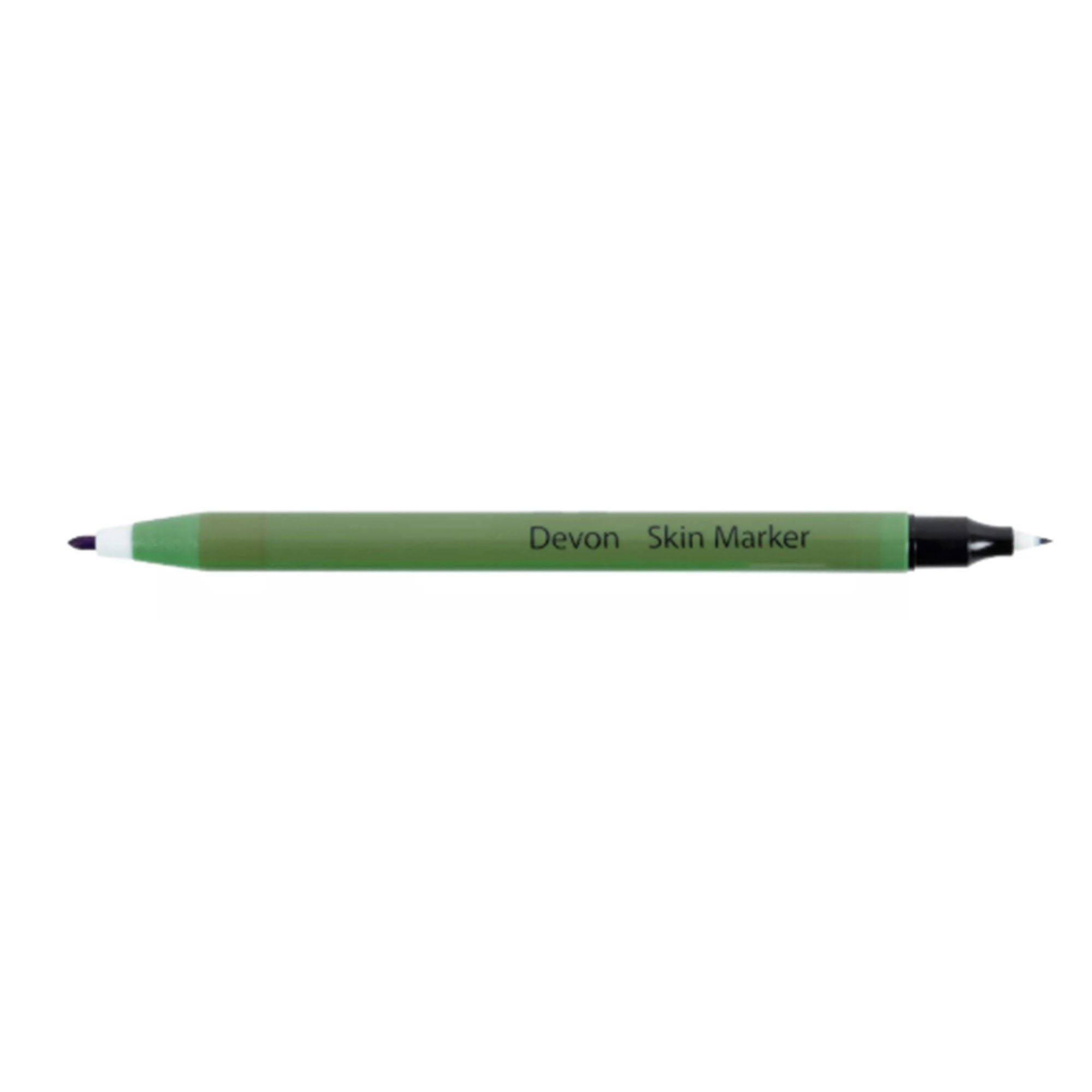 Cardinal Health™ Devon™ Surgical Skin Marker with Ruler, Dual Tip