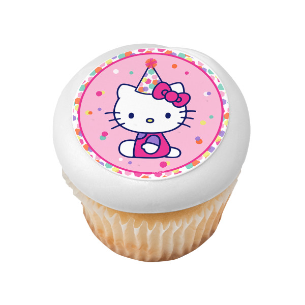 Hello Kitty® Party Hat PhotoCake® Edible Image®