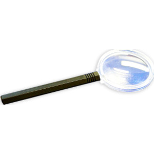 3X Magnifier, Plastic, 6"
