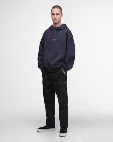 Lever Graphic Hoodie Dark Navy