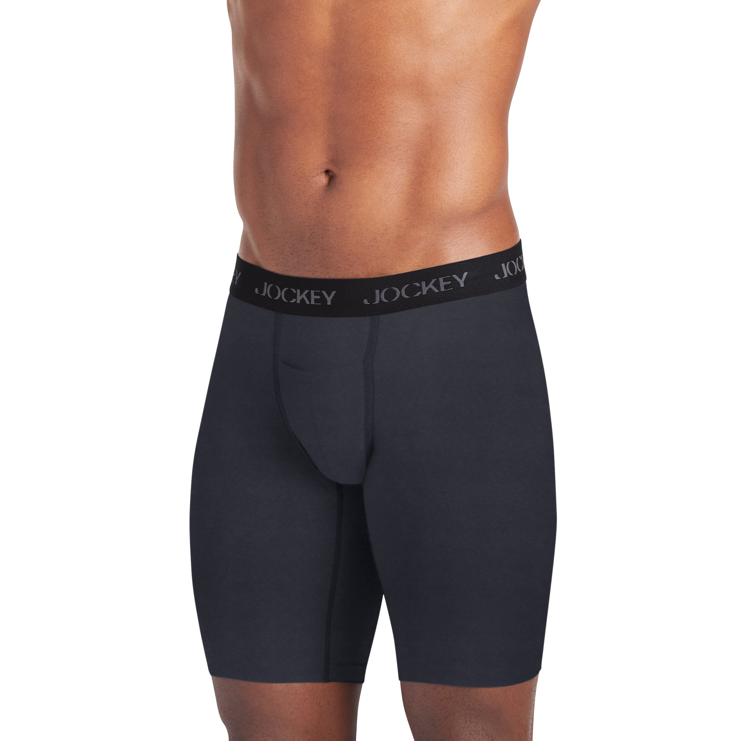 Jockey Sport Men's Microfiber 10" Midway Brief - Picture 25 of 35