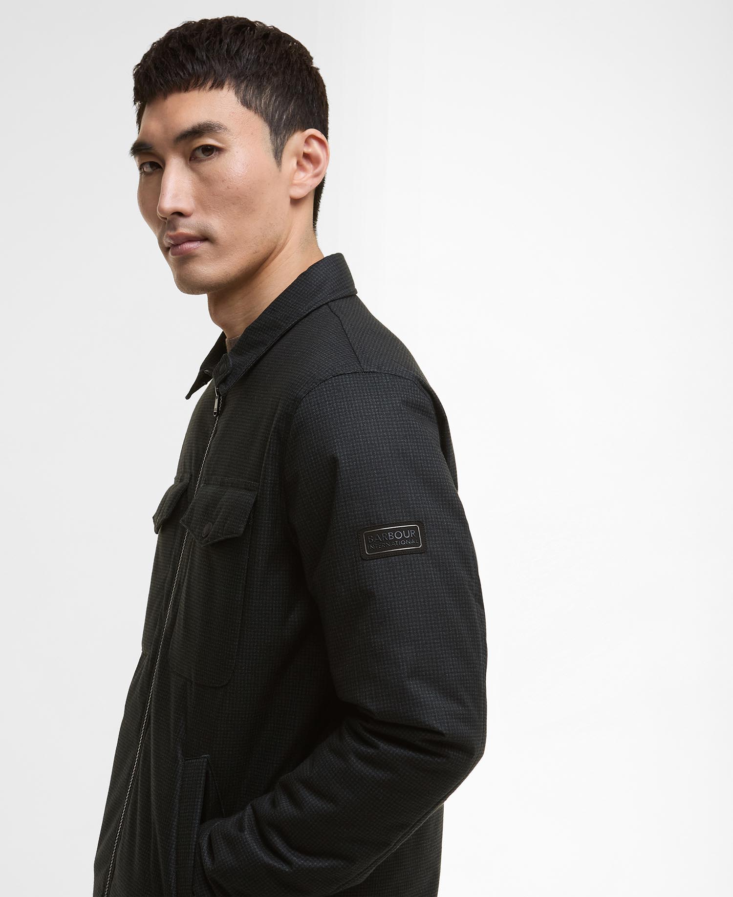 Check Distill Quilted Jacket image number 3
