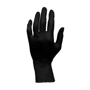 Hospeco, ProWorks®, Medical Gloves, Nitrile, S, Black