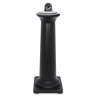 Rubbermaid Commercial, GroundsKeeper® Tuscan, 1 gal, Resin, Black, Round, Smoking Receptacle