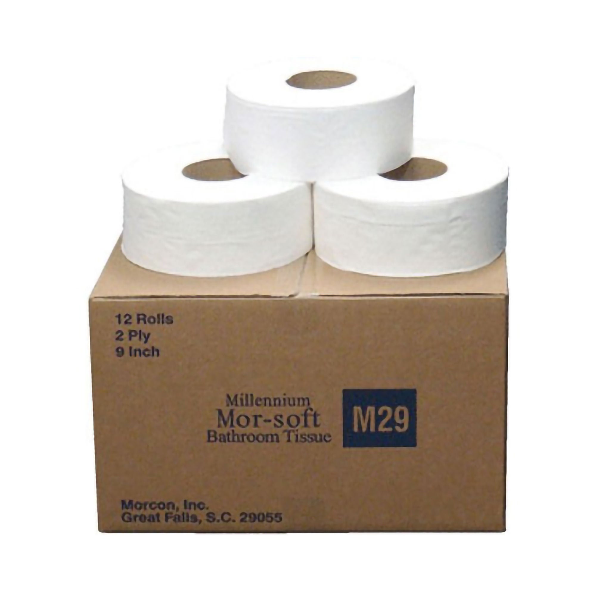 Mor-Soft™ 2 Ply Jumbo Bath Tissue, 9 Inch x 700 Foot