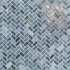 Agate Umbria 1/2×1 Herringbone Mosaic Pearl