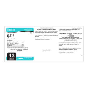 Label RTU Ars 843 Q.T. 3