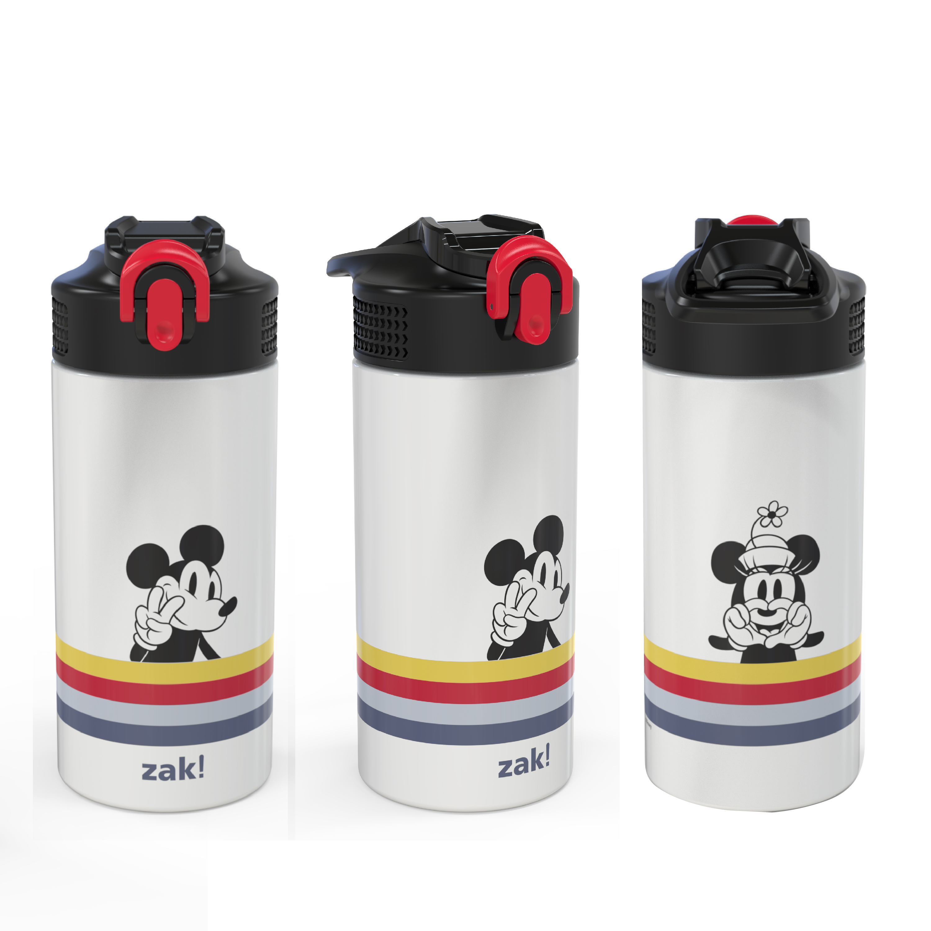 Disney 14 ounce Stainless Steel Vacuum Insulated Water Bottle, Mickey Mouse and Minnie Mouse slideshow image 7 Disney 14 ounce Stainless Steel Vacuum Insulated Water Bottle, Mickey Mouse and Minnie Mouse slideshow image 7