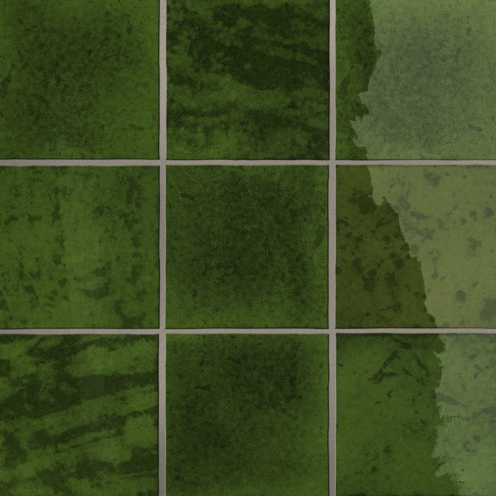 Menorca Tourmaline 4 in. x 4 in. Ceramic Wall Tile
