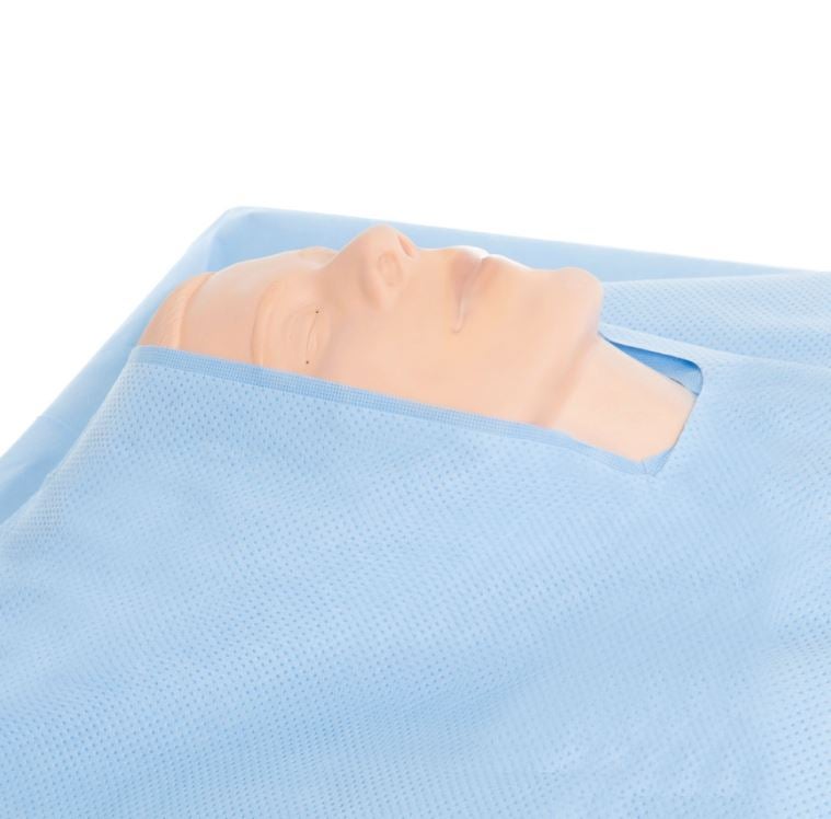 O&M Halyard Inc DRAPE, KC100 EENT SPLIT 76X124(25/CS)