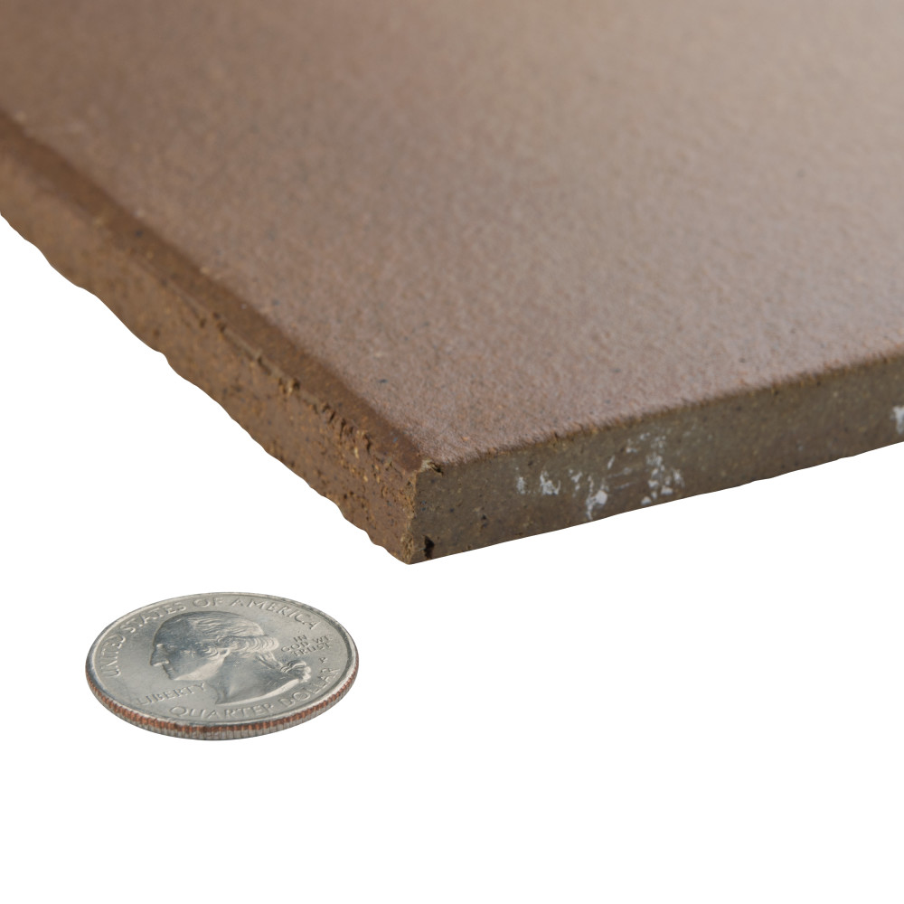 Quarry Flame Brown 5-7/8 in. x 5-7/8 in. Ceramic Floor and Wall Tile