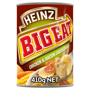  Heinz® Big Eat™ Chicken & Bacon Casserole Canned Meal 410g 