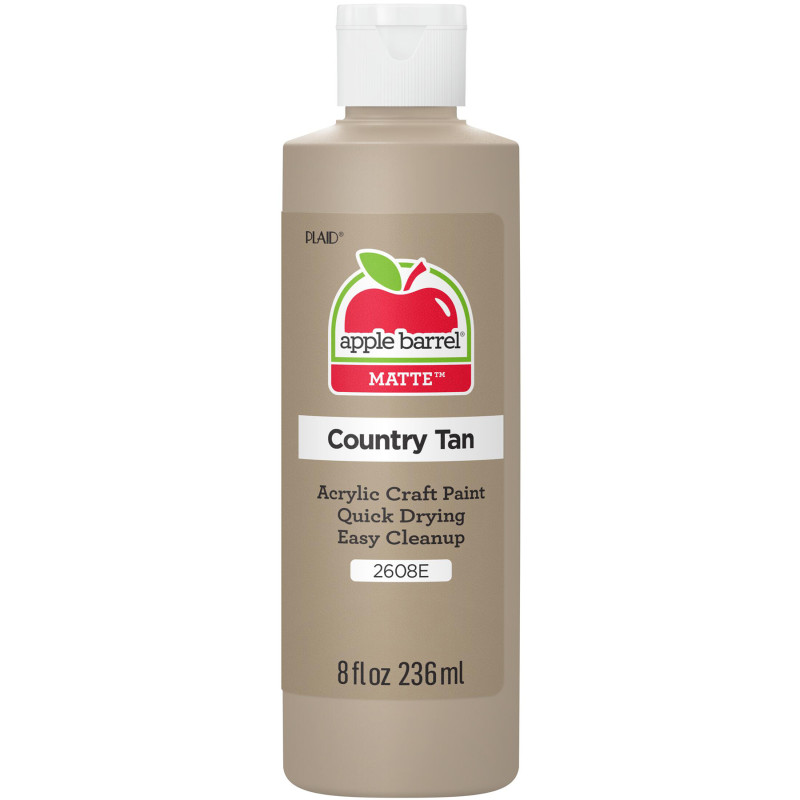 Acrylic Paint Matte, 8oz., Country Tan