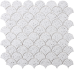 Rockart White 12×12 Scales Mosaic Matte