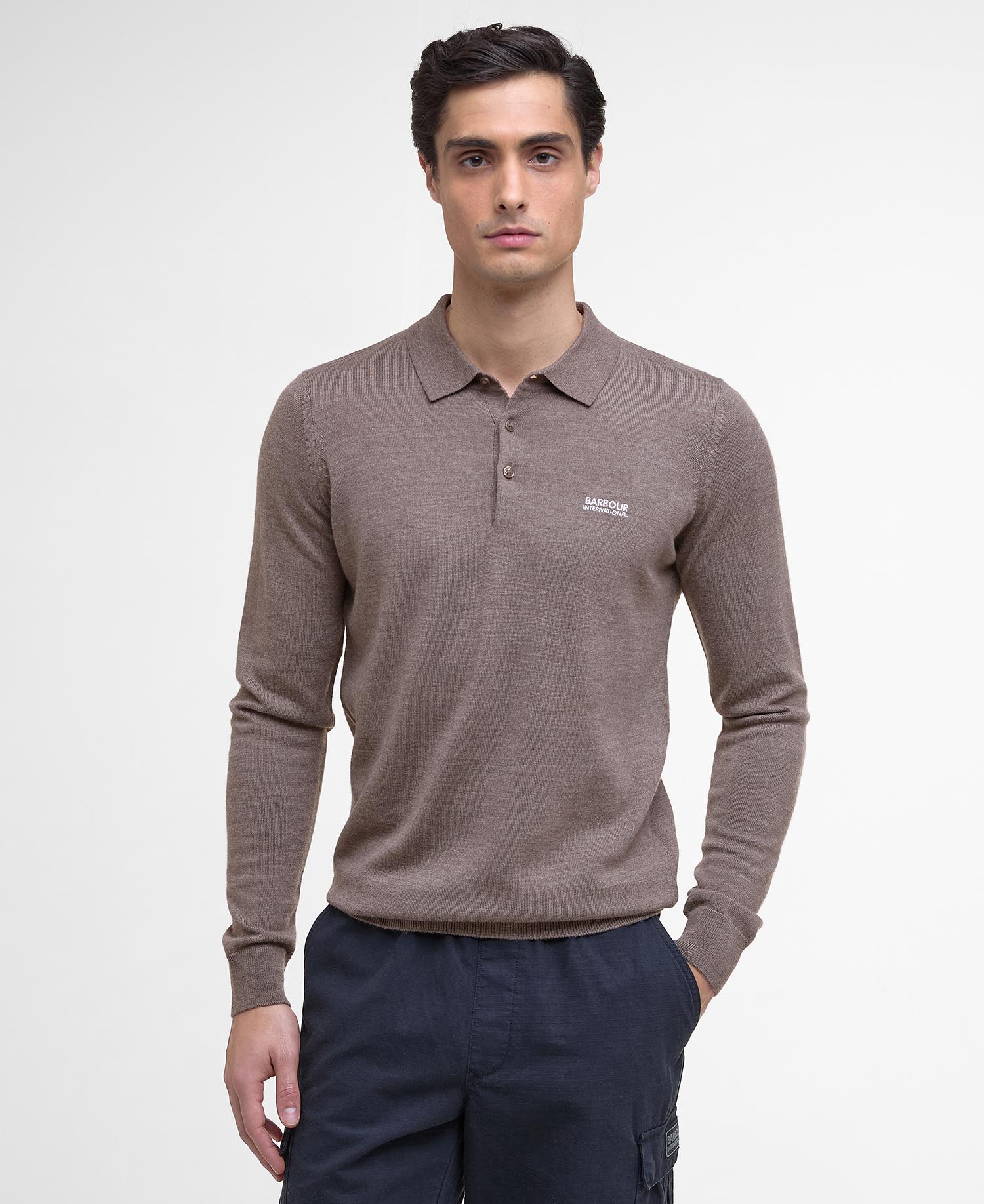 Merlin Merino Polo Jumper image number 0