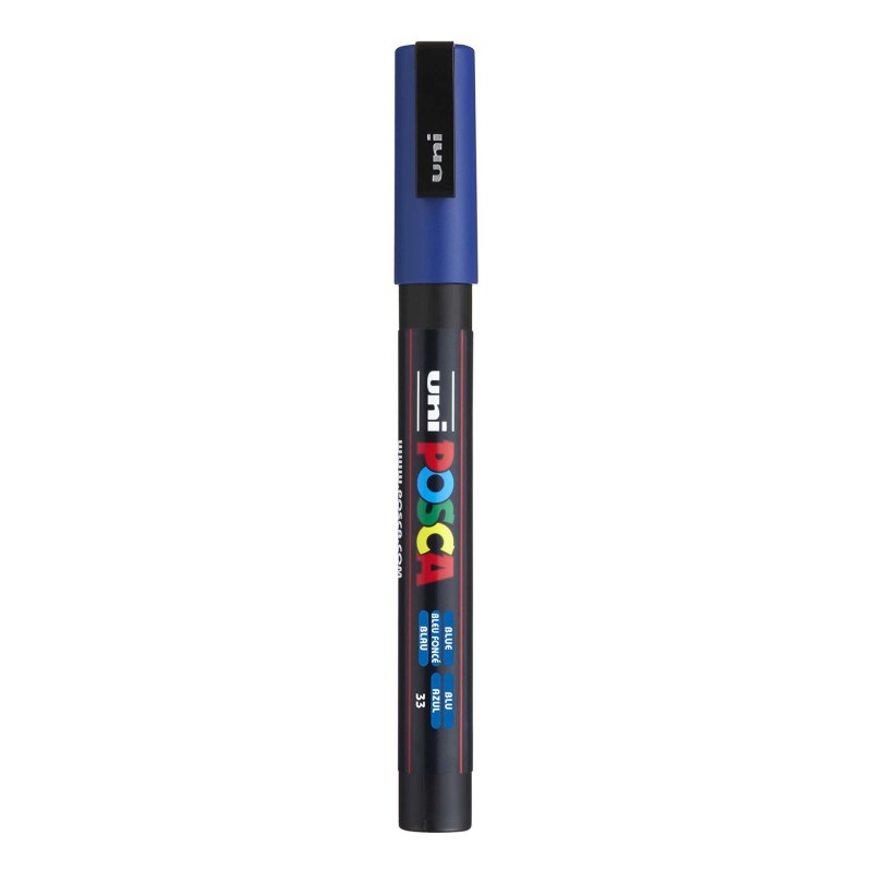 PC-3M Paint Marker, Fine Bullet Tip (0.9-1.3 mm), Blue