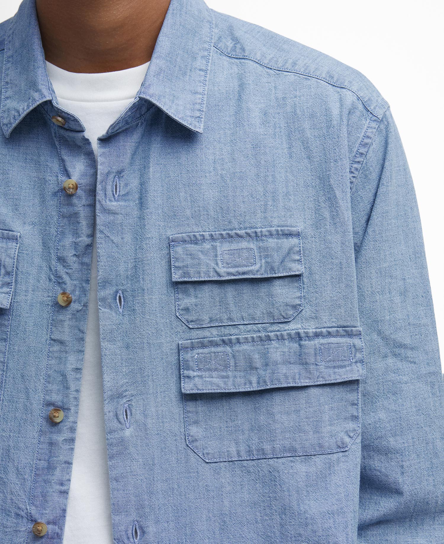 Catterick Relaxed Denim Shirt image number 4