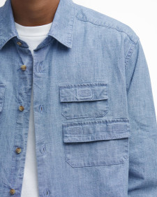 Catterick Relaxed Denim Shirt Chambray
