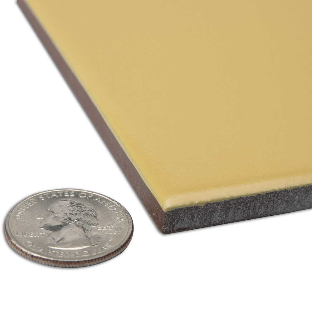 Monocolor Special Limon 7-7/8 in. x 7-7/8 in. Ceramic Floor and Wall Tile