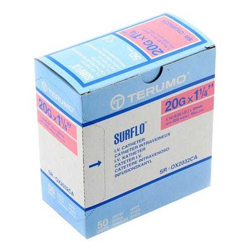 Catheter SURFLO® 20ga x 1-1/4"  