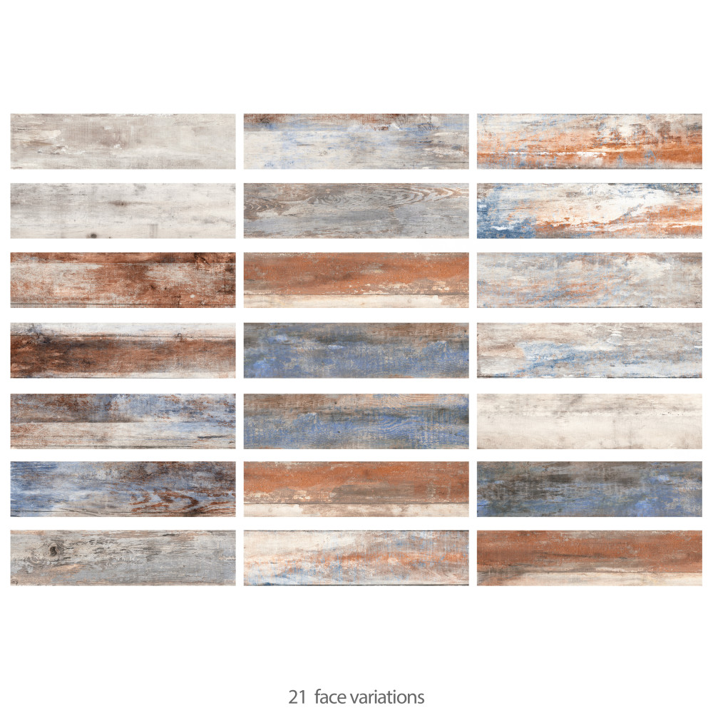 Valor 5-7/8 in. x 23-5/8 in. Porcelain Floor and Wall Tile