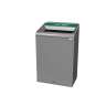 Rubbermaid Commercial, Configure, Compost, 33 gal, Metal, Gray, Rectangle, Receptacle