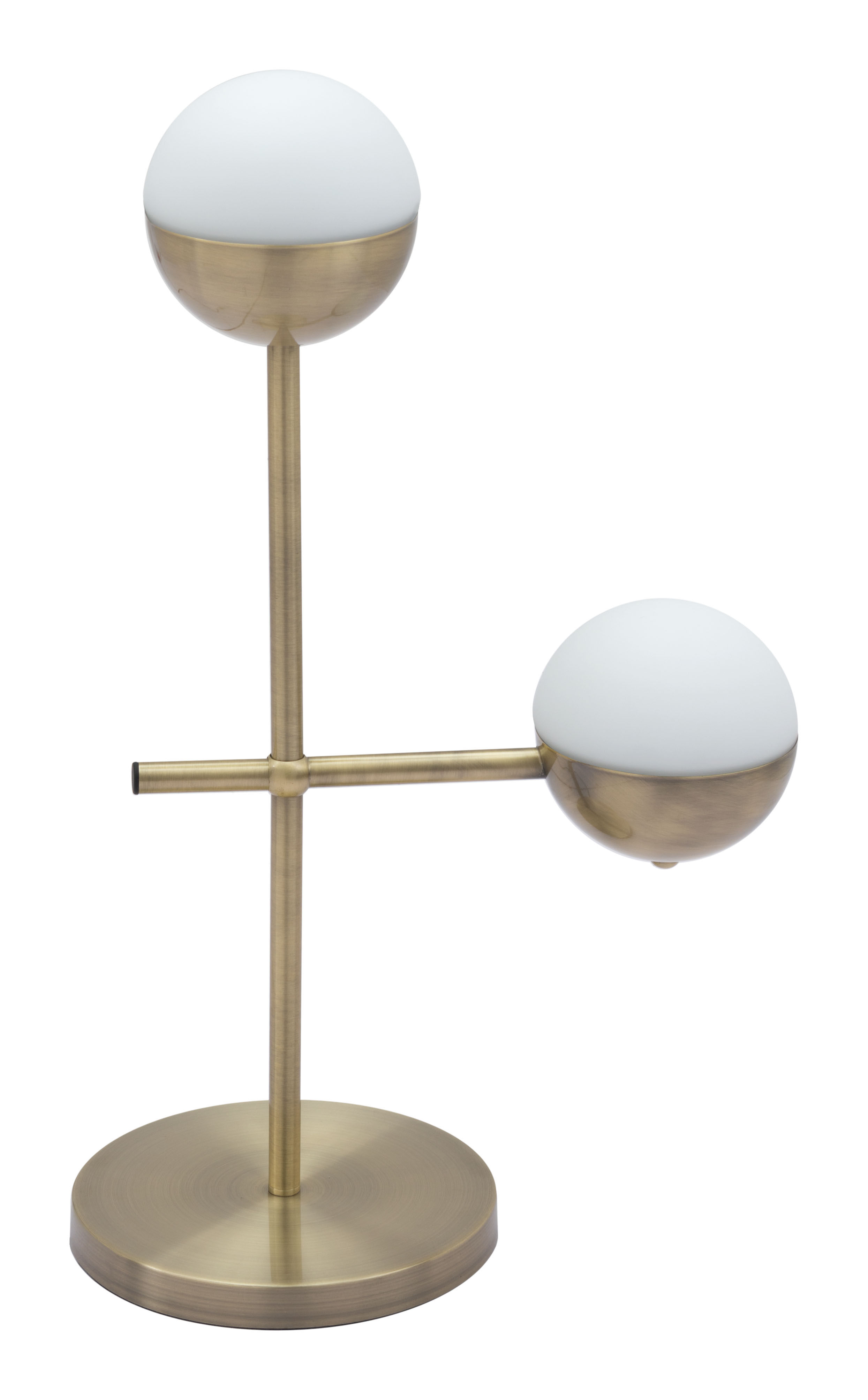 Waterloo Table Lamp White & Bronze product image